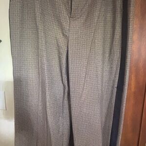 Zara Brown Tweed Pants
